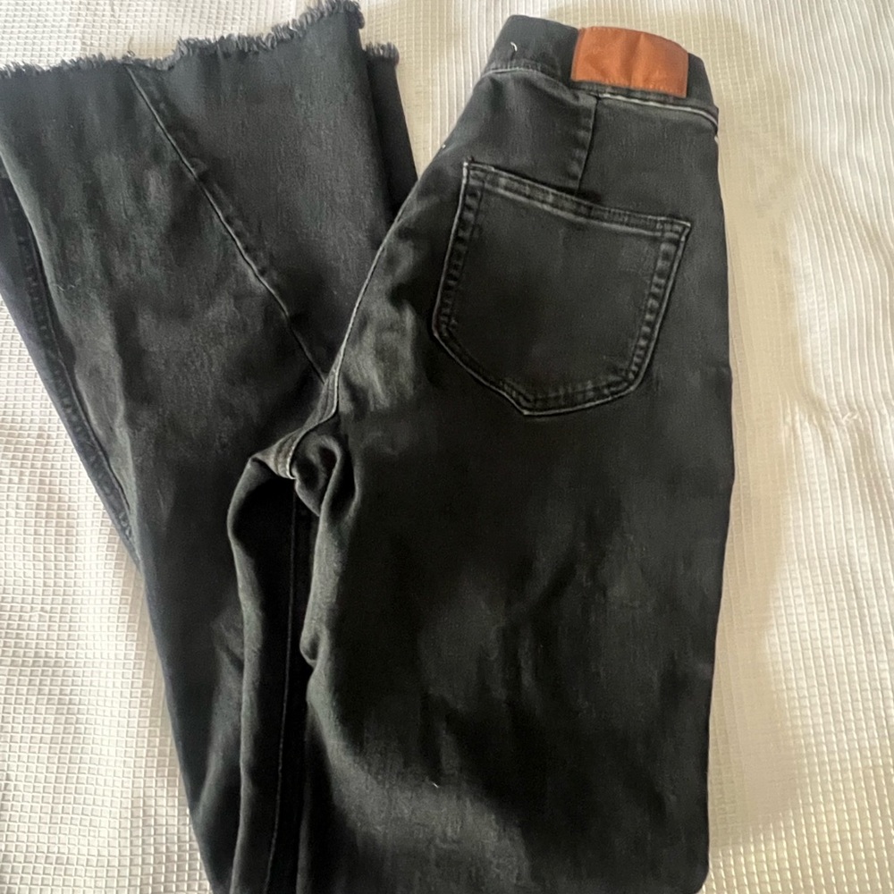 Elegant Black Flare Jeans for Women